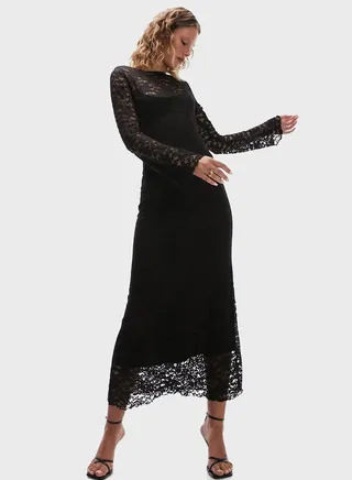 Lace Detail Dress