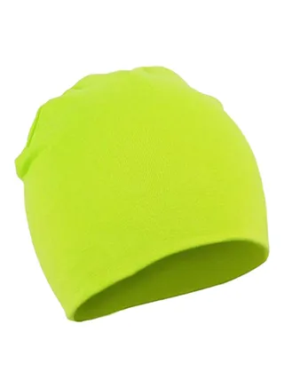Double Layers Photo Prop Beanie Lime 