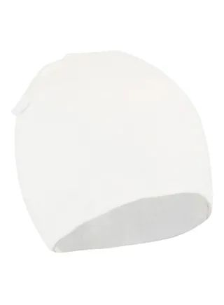 Double Layers Photo Prop Beanie White 