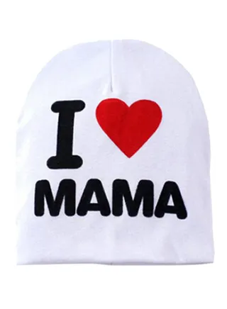Knitted Beanie White 