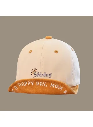 Beige Series Duckbill Cap Children's Cute Hat 