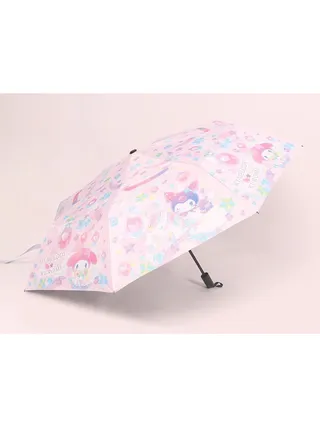 Sanrio Folding Portable Automatic Rain or Shine Umbrella 