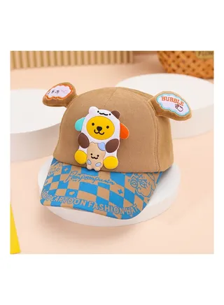 Spring and Autumn New Anime Cartoon Baseball Hat Children's Sunshade Leisure Duck Tongue Hat 