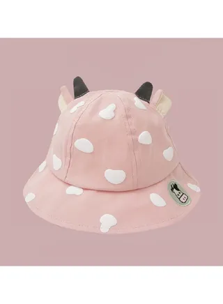 Pink series Children's Travel sun Protection and Sunshade Fisherman hat 