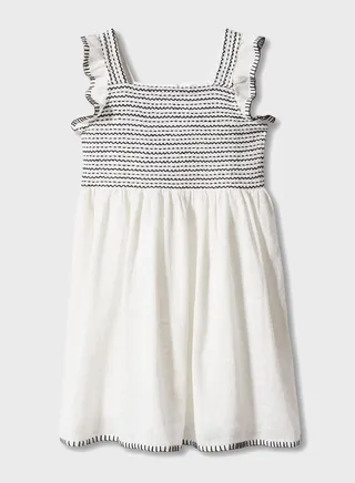 Kids Striped Midi Dress 