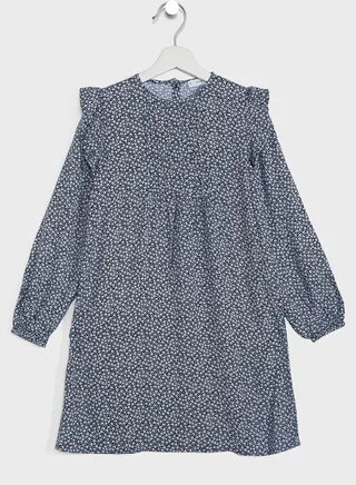 Kids Floral Print Dress 