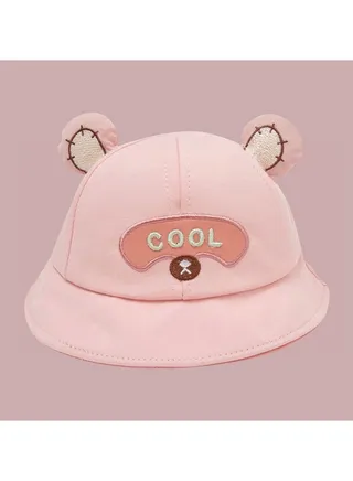 Pink series Children's Travel sun Protection and Sunshade Fisherman hat 