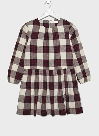 Kids Checked Dress 