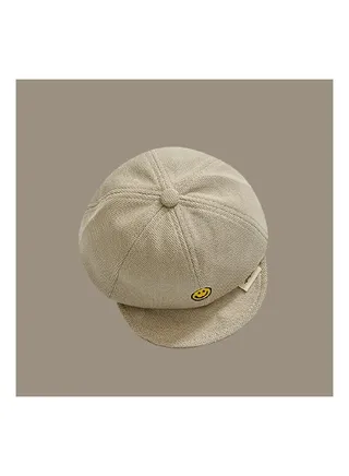 Beige Series Duckbill Cap Children's Cute Hat 