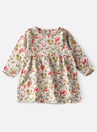 Aop woven dress 