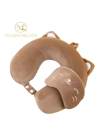 Memory Foam Travel Pillow U Shaped Neck Support With Eye Mask for Sleeping 