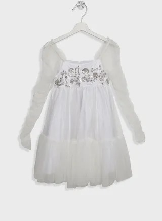 Kids Embry Tulle Midi Dress 