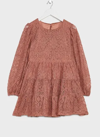 Kids Abigail Lace Dress 