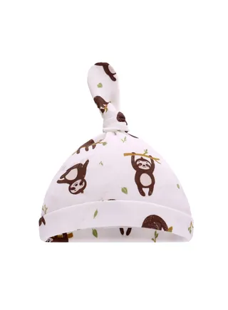 Suitable For 0-6 Month Baby Soft Breathable Tire Cap 