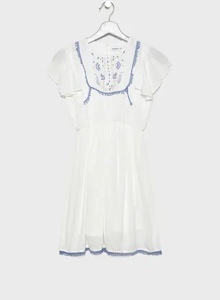 Teen Embroidered Dress 