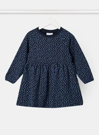 Girls Ditsy Print Dress 