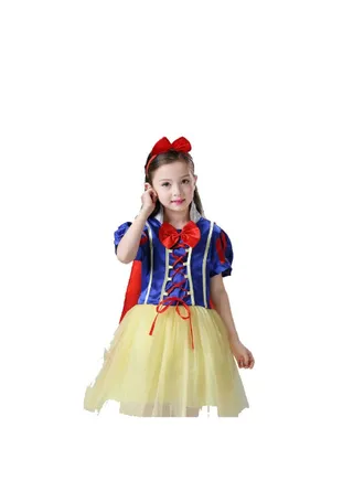 Bow Detail Short Sleeve Dress Multicolour 