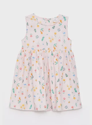 Infant Printed Midi Dress 