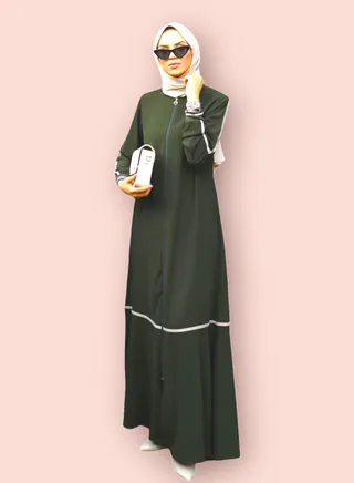 Womens Abaya Luxurious Turkish-Made Abaya Dress for Girls - A Perfect Blend of Elegance and Modern Sophistication 