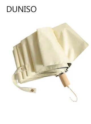 Windproof Folding Travel Umbrella Anti-UV Sun And Rain Umbrellas Compact Portable For Women Windproof Umbrella for Wind and Rain 