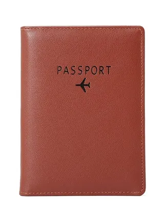 Stylish Durable Multi-Functional Passport Holder Coffee 