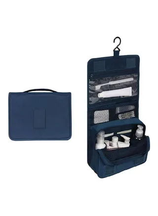 Hanging Toiletry Organizer Navy Blue 