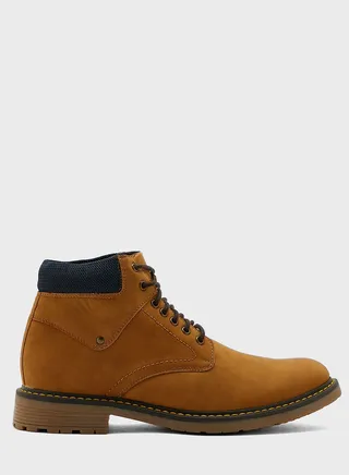 Casual Nubuck Boots