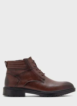 Casual Lace Up Boots