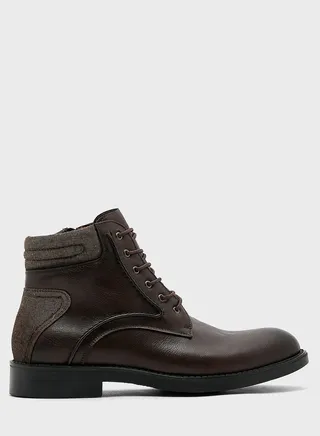 Lace Up Combat Boots 