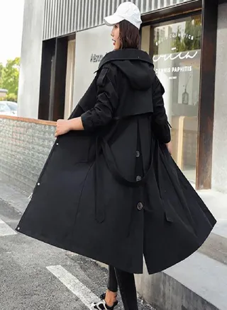 Women Winter Jacket Hooded X-Long Thick Faux Fur Padded Parkas Woman Distachable Plus Size Coat 