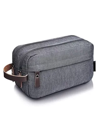 Toiletry Bag Toiletry Waterproof Hanging Bag Oxford ClothTravel Organizer Cosmetic Bag Necessaries Case Wash Toiletry Bag Lightweight Travel Shaving for Men and Women Grey 