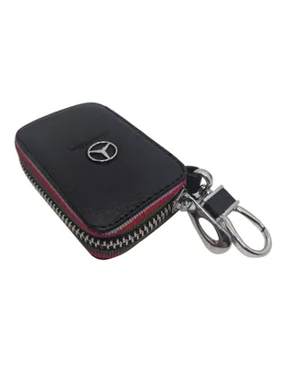 Mercedes Benz Key Case Black/Silver 