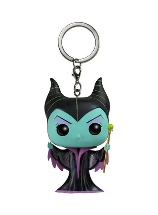 Pop! Maleficent Figure  Toy Keychain Multicolour 