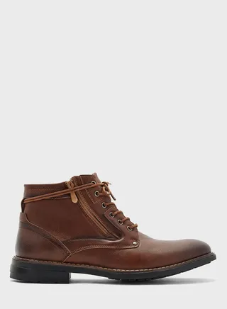 Formal Laced Boots