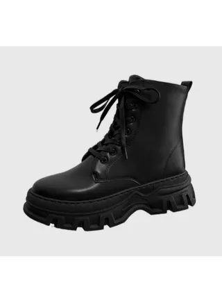 New Men's Casual Leather Boots 