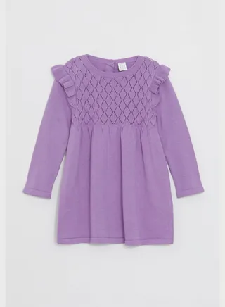 Infant Patterned Midi Dress 