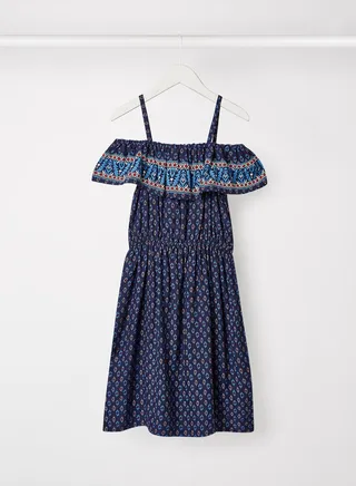 Kids/Teen Printed Boho Dress Multicolour 