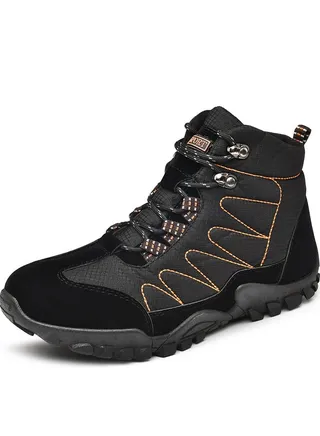 Winter Men's Outdoor Leisure High Top Snow Boots 