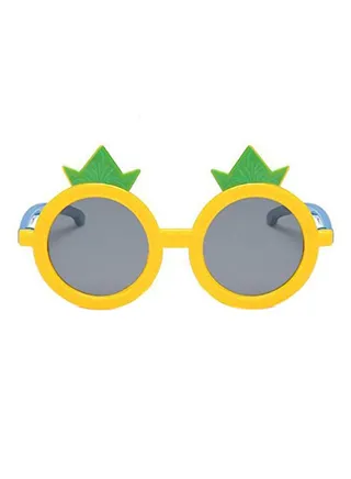 Kids' Polarized Round Frame Sunglasses 