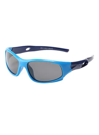 Kids' Rectangular Polarized Plastic Sunglasses 