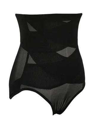 High Waist Hip Control Shapewear Black 