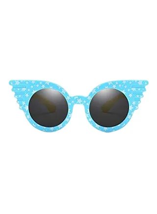 Kids' Round UV Protection Metal Sunglasses 