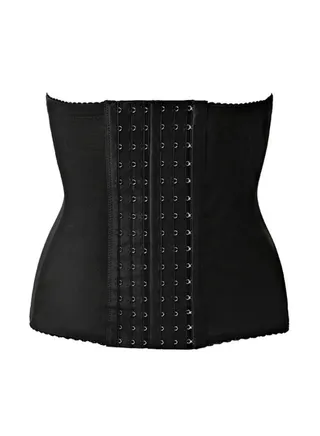 Underbust Double Boned Corset Black 