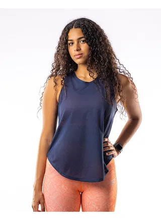 Lightweight Tank Top in Mood Indigo 