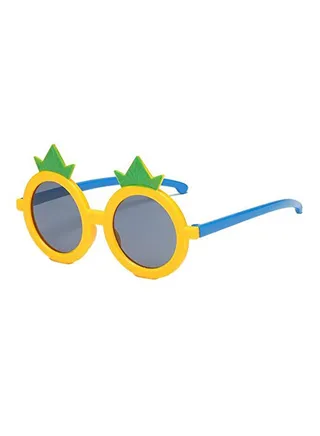 Kids' Polarized UV Protection Pineapple Shape Round Sunglasses 