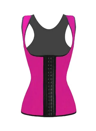 Sleeveless Corset Pink/Black 