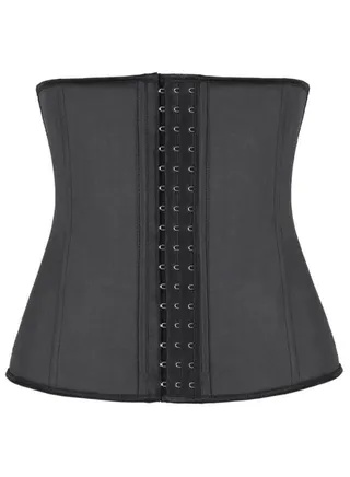 Hourglass Waist Training Corset Black 