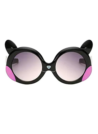 Kids' Oversized UV Protection Metal Sunglasses 