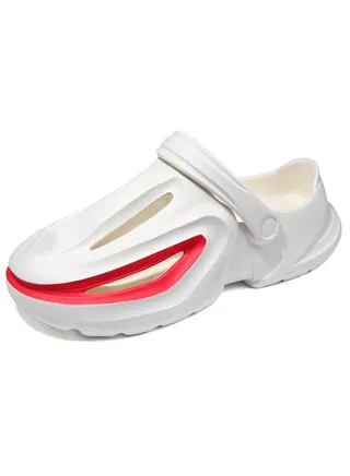 Wear Non Slip Lightweight Perforated Shoes For External Wear 