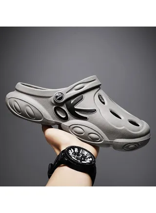 Wear Non Slip Lightweight Perforated Shoes For External Wear 